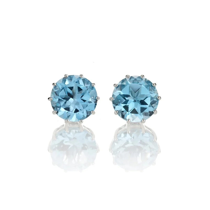 Must-Have Jewelry Pieces At Reduced Prices Dottie Earrings in Swiss Blue Topaz
