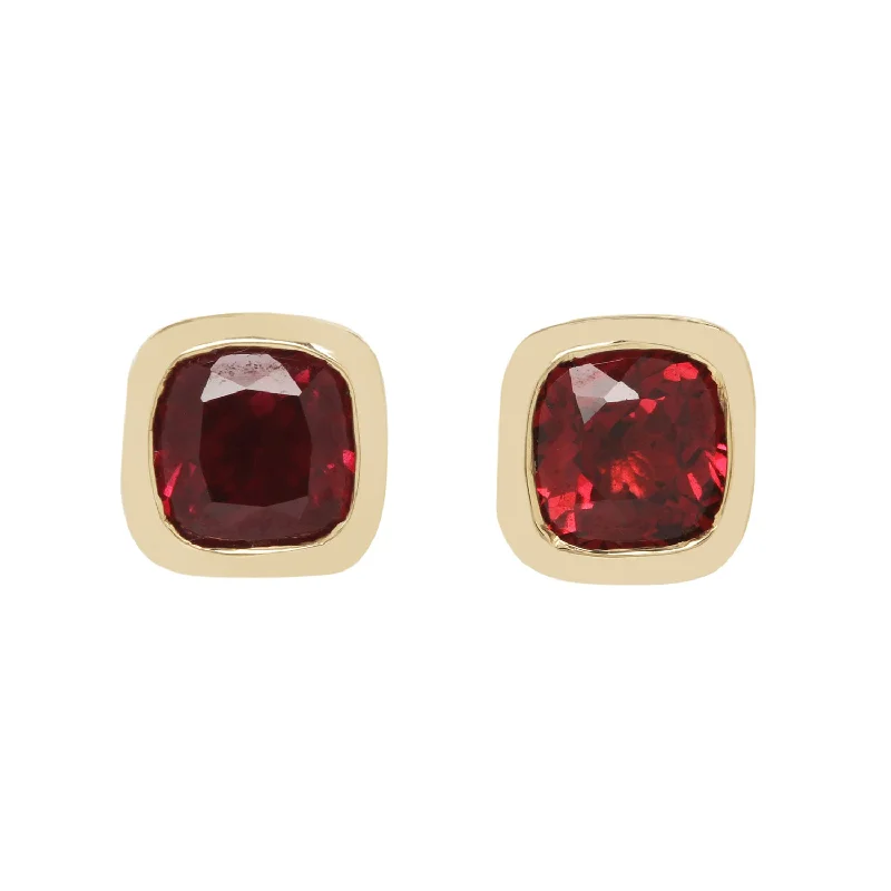 Affordable Elegance – Special Jewelry Sale Now Live Garnet Cushion Studs