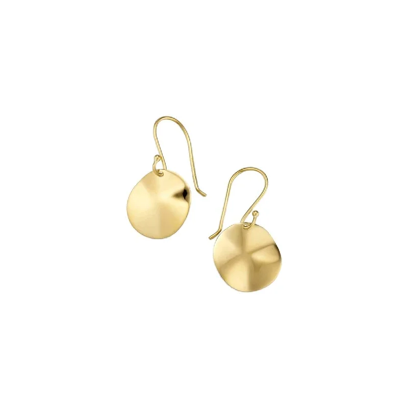 Premium Jewelry Now Available At Special Discounts Mini Wavy Disc Earrings