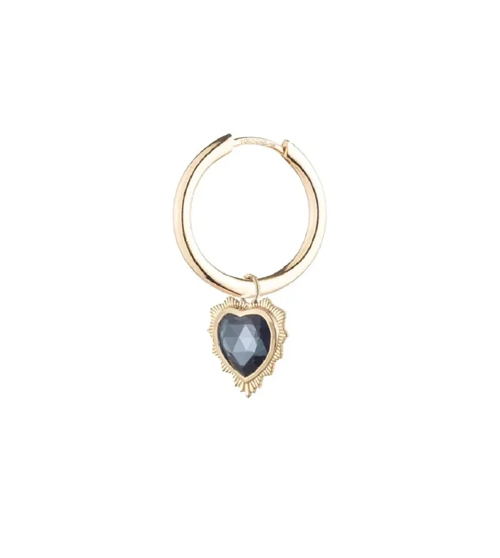 Seasonal Jewelry Clearance – Best Styles At The Lowest Prices Gemstone Heart - True Love : Medium Hoop Earring Seasonal Jewelry Clearance – Best Styles At The Lowest Prices Gemstone Heart - True Love : Medium Hoop Earring