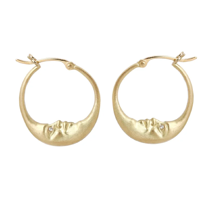 Stunning Jewelry At Even More Stunning Prices Small Crescent Moon Hoops