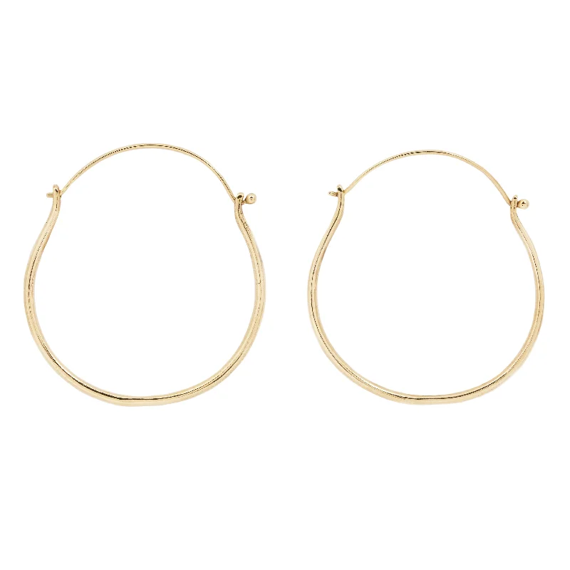 Unique Jewelry Designs Now At Discounted Rates Gold Moritz Hoop Earrings