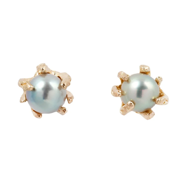 Final Call For Exquisite Jewelry At Reduced Rates Gold Stingray Akoya Pearl Studs