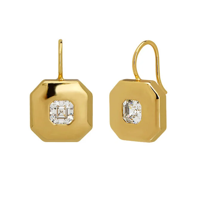 The Perfect Jewelry Piece At The Perfect Discount Goldbug Cut Corner Drop Earrings The Perfect Jewelry Piece At The Perfect Discount Goldbug Cut Corner Drop Earrings