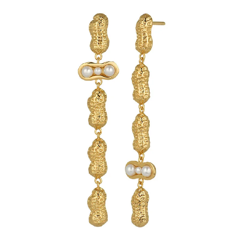 Exclusive Jewelry Sale – Grab Timeless Pieces Now Goldbug Peanut Drop Earrings