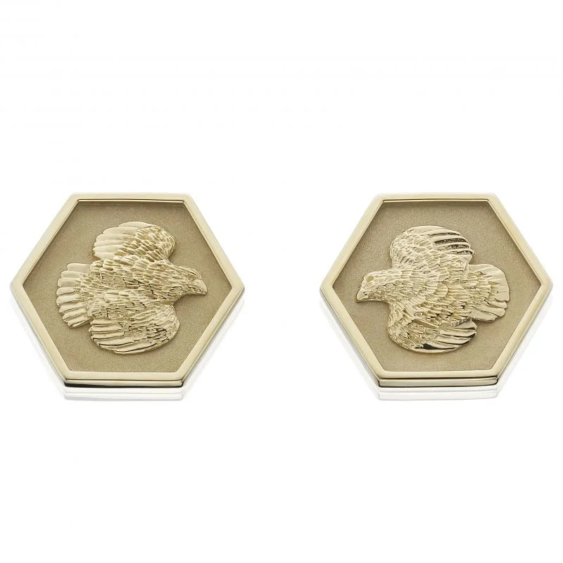 Upgrade Your Jewelry Collection For Less Grainger McKoy 14K Yellow Gold Quail Hexagon Earrings Upgrade Your Jewelry Collection For Less Grainger McKoy 14K Yellow Gold Quail Hexagon Earrings