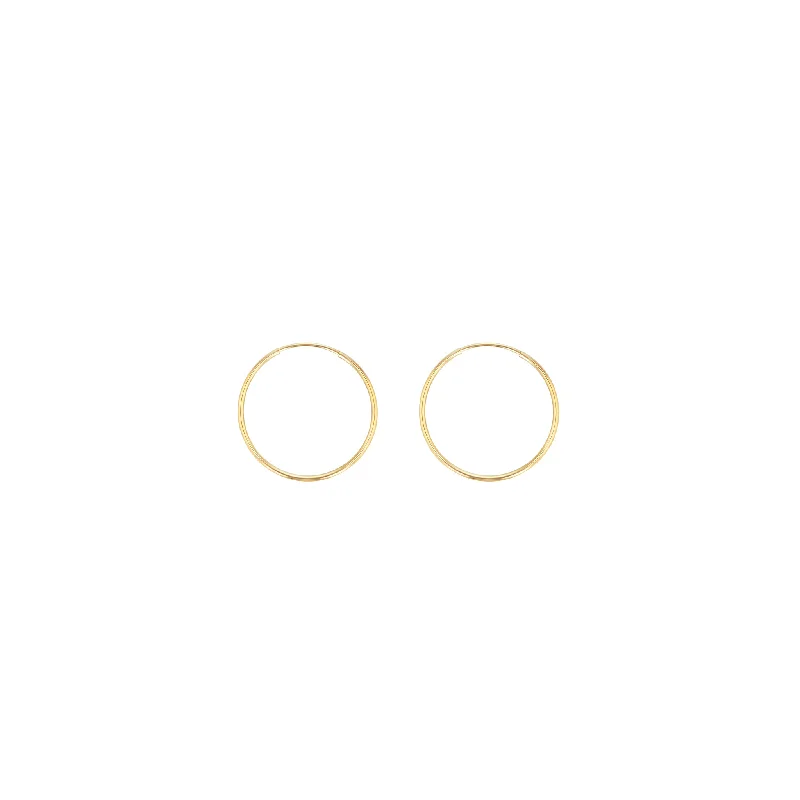 Exclusive Jewelry Offers – Shine For Less Hoop Earrings - 0.5"
