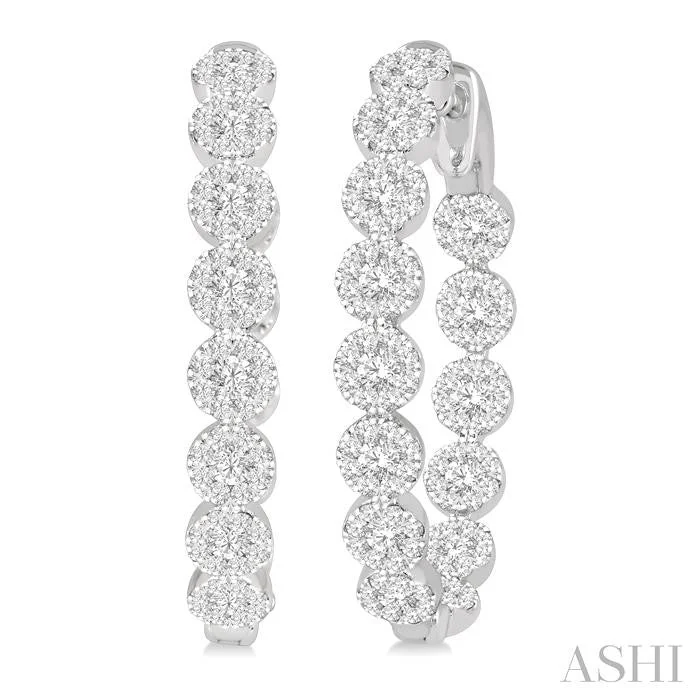 Shop Modern Jewelry Collections With Exclusive Discounts INSIDE-OUT LOVEBRIGHT DIAMOND HOOP EARRINGS Shop Modern Jewelry Collections With Exclusive Discounts INSIDE-OUT LOVEBRIGHT DIAMOND HOOP EARRINGS