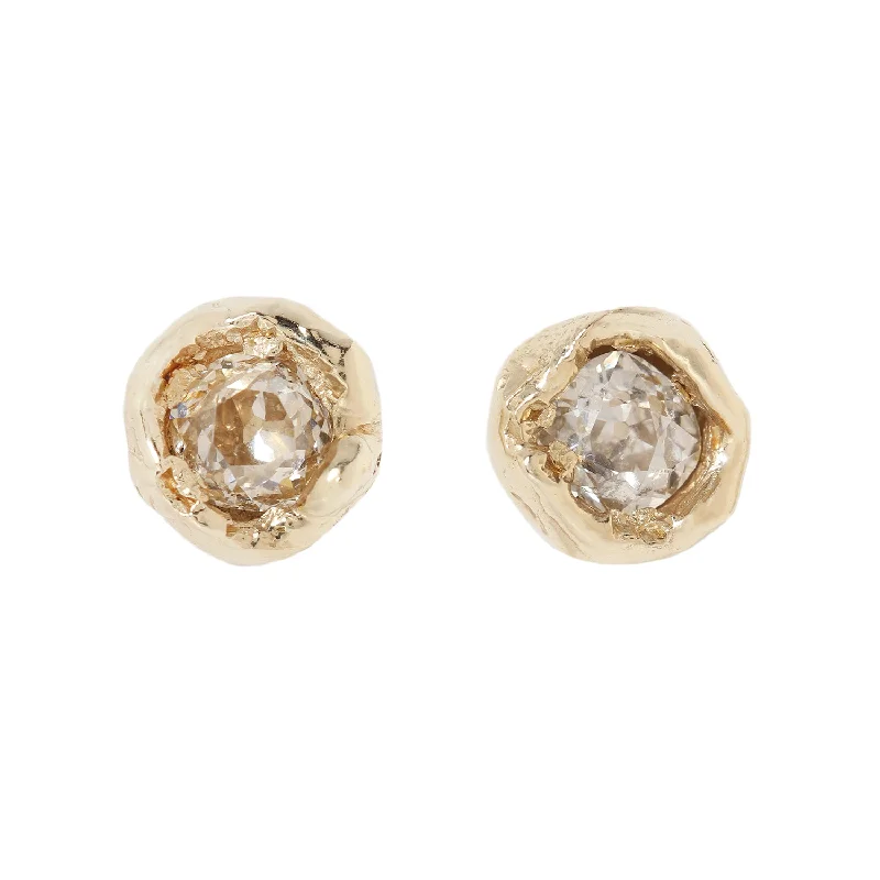 Grab Stylish Jewelry Before The Sale Ends IV Old Cut Diamond Studs