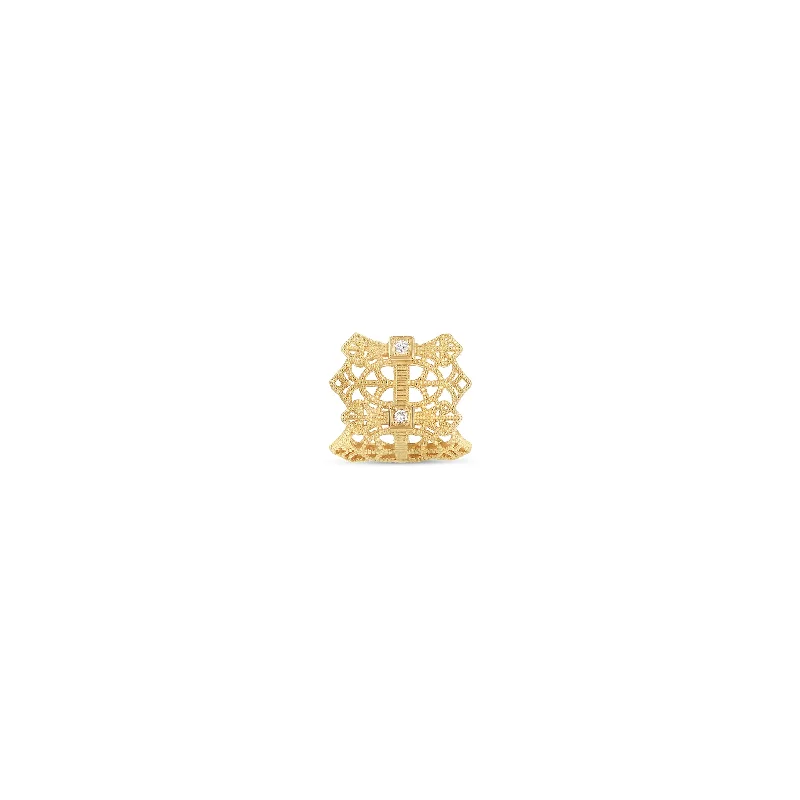Versatile Layering Jewelry For Effortless Chic Lace Crown Cuff Earring