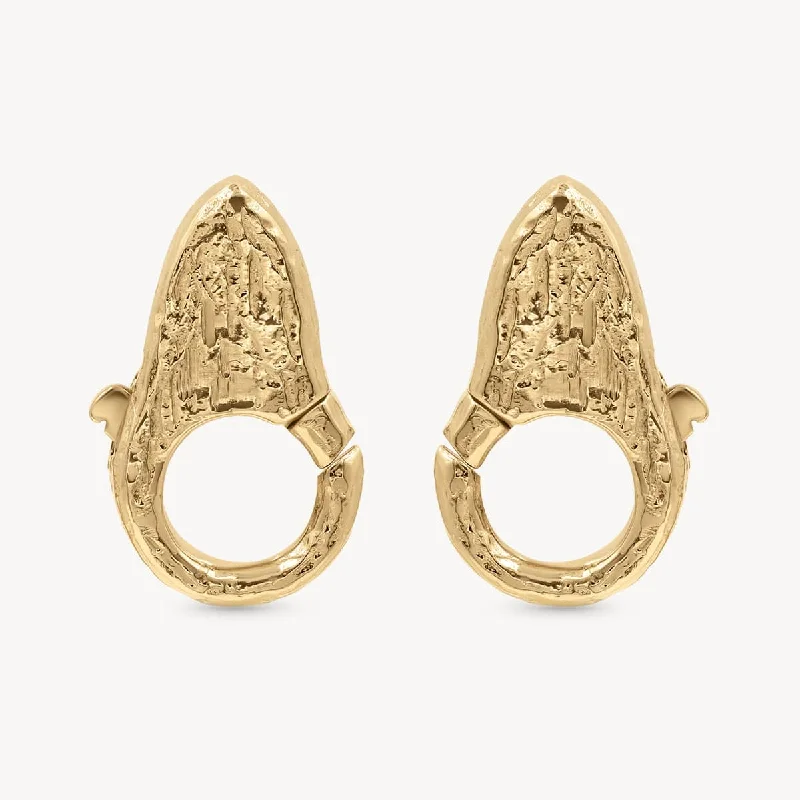 Sparkle On A Budget – Fine Jewelry For Less Lock Earrings