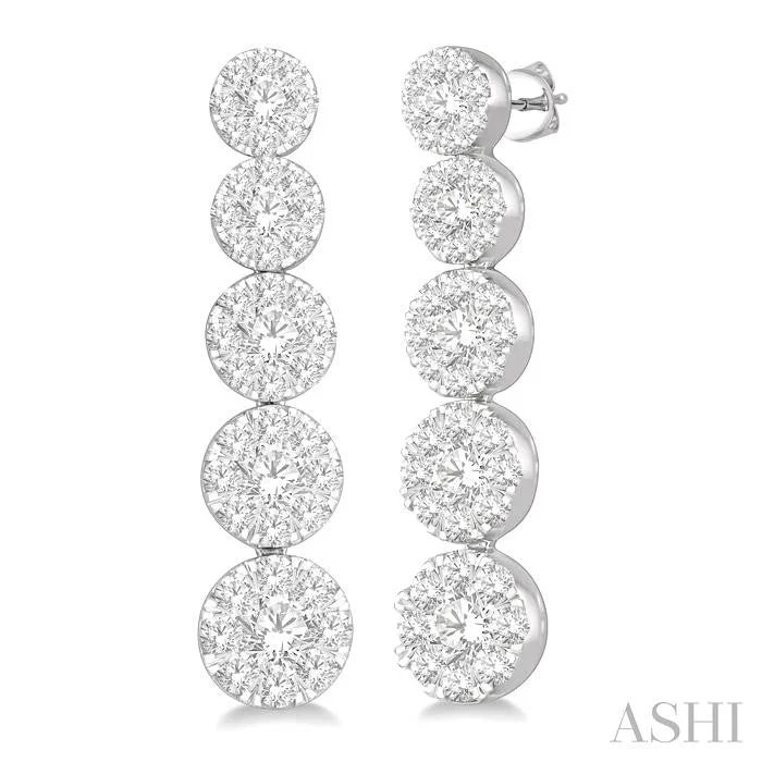 Modern Statement Jewelry For Bold Styling LOVEBRIGHT ESSENTIAL JOURNEY DIAMOND LONG EARRINGS Modern Statement Jewelry For Bold Styling LOVEBRIGHT ESSENTIAL JOURNEY DIAMOND LONG EARRINGS