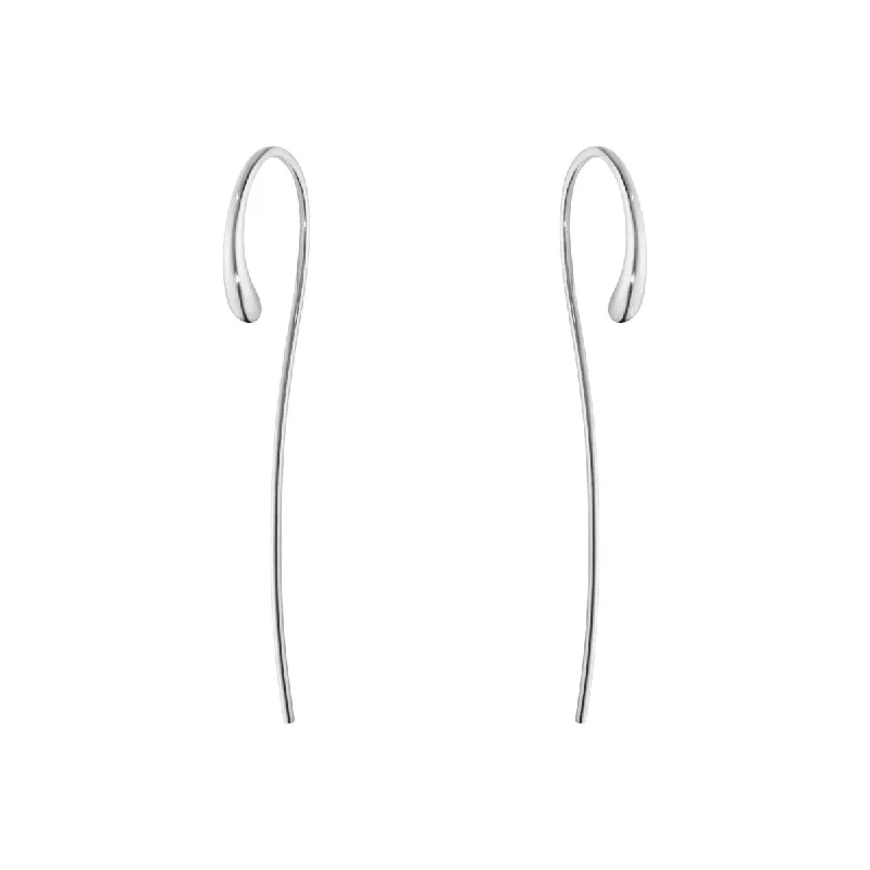 Seasonal Jewelry Deals – Elevate Your Style Mercy Curved Hanging Earrings in Silver Seasonal Jewelry Deals – Elevate Your Style Mercy Curved Hanging Earrings in Silver