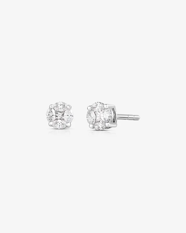 Seasonal Jewelry Clearance – Best Styles At The Lowest Prices Mini Round Illusion Diamond Studs Seasonal Jewelry Clearance – Best Styles At The Lowest Prices Mini Round Illusion Diamond Studs