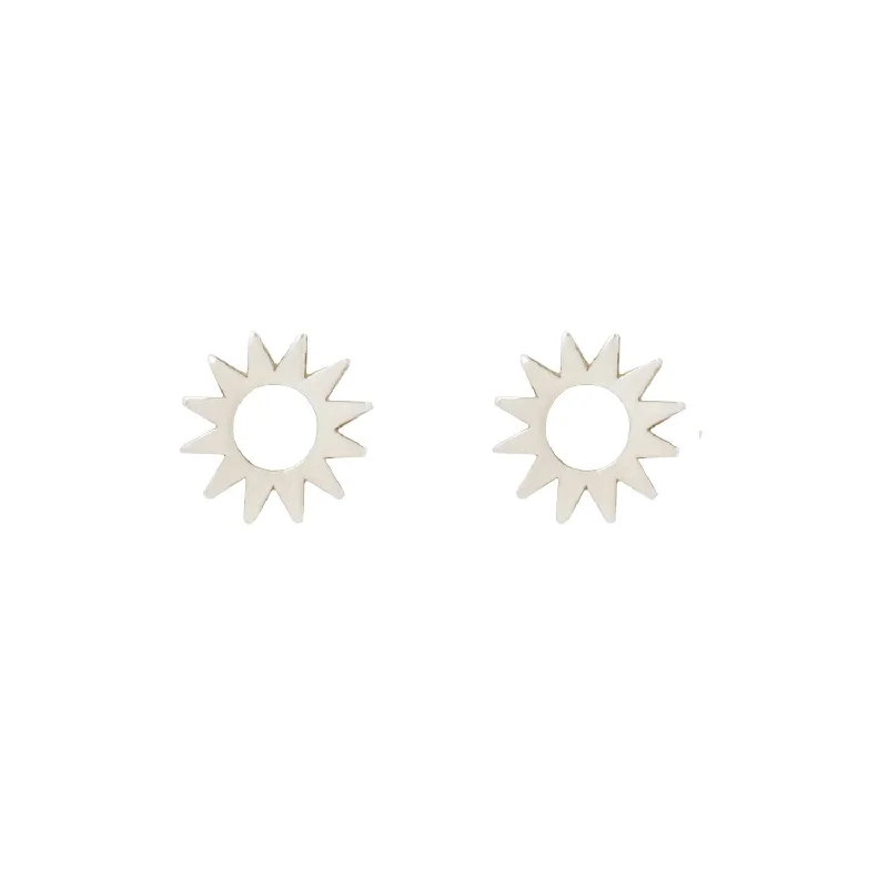 Shop Stylish Jewelry Now And Save Big Mini Spur Studs Silver