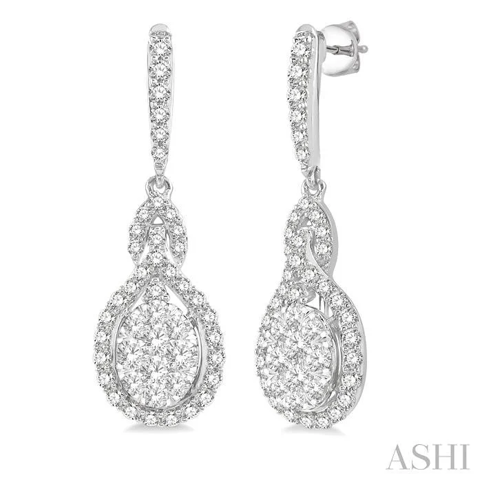 Limited Stock On Premium Jewelry At Low Prices OVAL SHAPE HALO LOVEBRIGHT DIAMOND EARRINGS Limited Stock On Premium Jewelry At Low Prices OVAL SHAPE HALO LOVEBRIGHT DIAMOND EARRINGS
