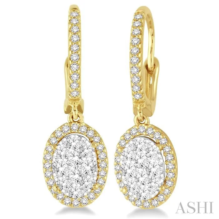 Buy More, Save More On Stunning Jewelry Designs OVAL SHAPE HALO LOVEBRIGHT ESSENTIAL DIAMOND EARRINGS Buy More, Save More On Stunning Jewelry Designs OVAL SHAPE HALO LOVEBRIGHT ESSENTIAL DIAMOND EARRINGS