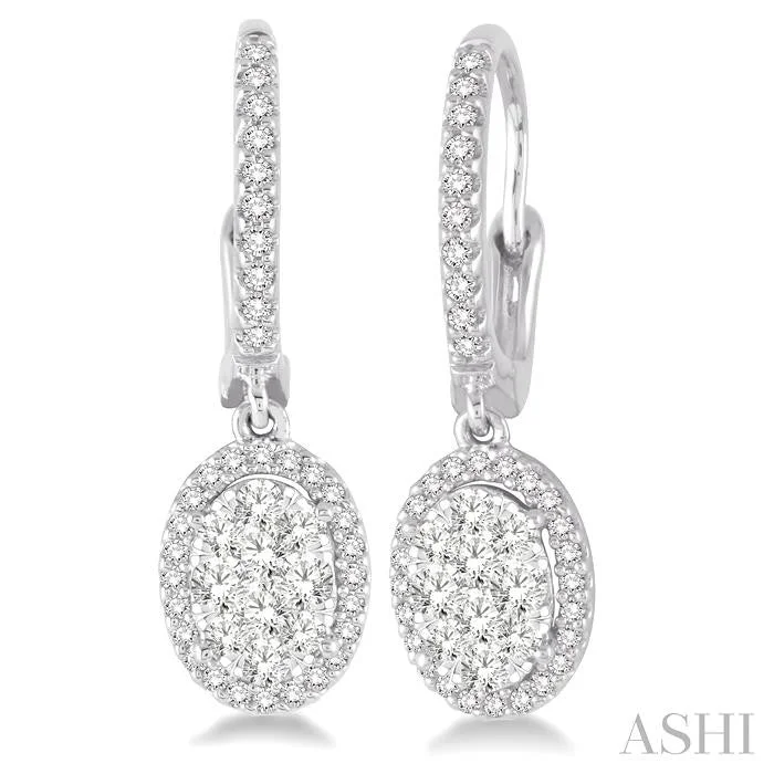 Elegant Jewelry At Unbeatable Offers – Shop Before It's Gone OVAL SHAPE HALO LOVEBRIGHT ESSENTIAL DIAMOND EARRINGS Elegant Jewelry At Unbeatable Offers – Shop Before It's Gone OVAL SHAPE HALO LOVEBRIGHT ESSENTIAL DIAMOND EARRINGS