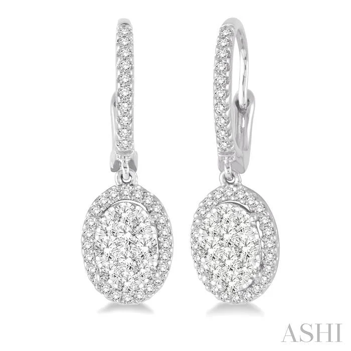 Best-Selling Jewelry Now Available At Special Deals OVAL SHAPE HALO LOVEBRIGHT ESSENTIAL DIAMOND EARRINGS Best-Selling Jewelry Now Available At Special Deals OVAL SHAPE HALO LOVEBRIGHT ESSENTIAL DIAMOND EARRINGS