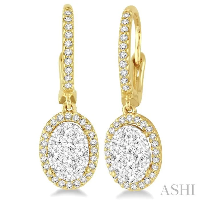Unmissable Discounts On Timeless Jewelry Pieces OVAL SHAPE HALO LOVEBRIGHT ESSENTIAL DIAMOND EARRINGS Unmissable Discounts On Timeless Jewelry Pieces OVAL SHAPE HALO LOVEBRIGHT ESSENTIAL DIAMOND EARRINGS