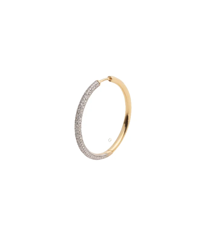 Make Every Moment Shine – Jewelry Discounts Available Oversized Pave Diamond : Hoop Earring Make Every Moment Shine – Jewelry Discounts Available Oversized Pave Diamond : Hoop Earring