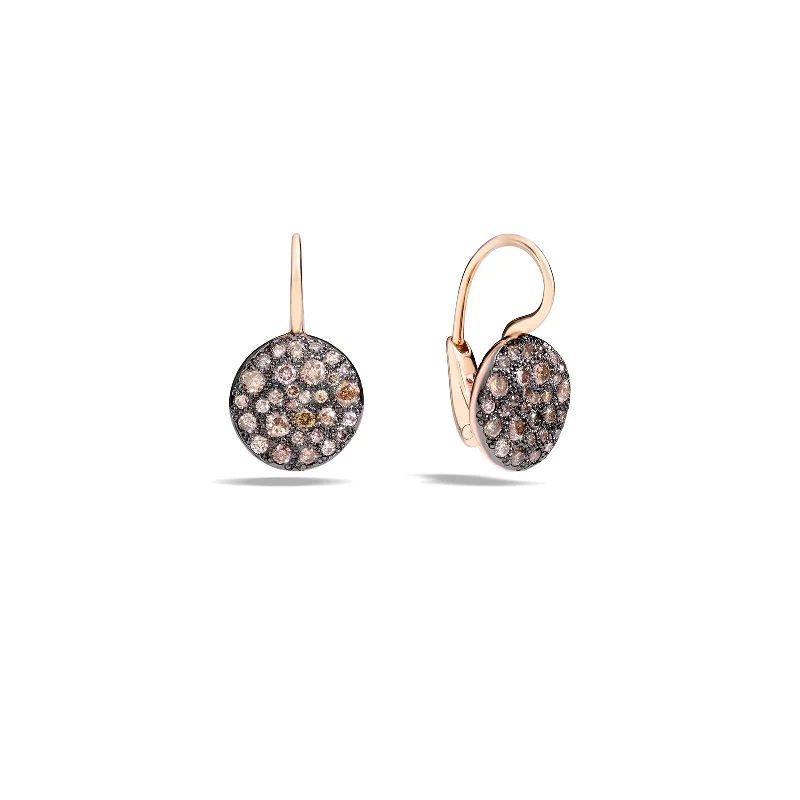Your Dream Jewelry At Dream Prices – Shop Now Sabbia Earrings with Brown Diamonds