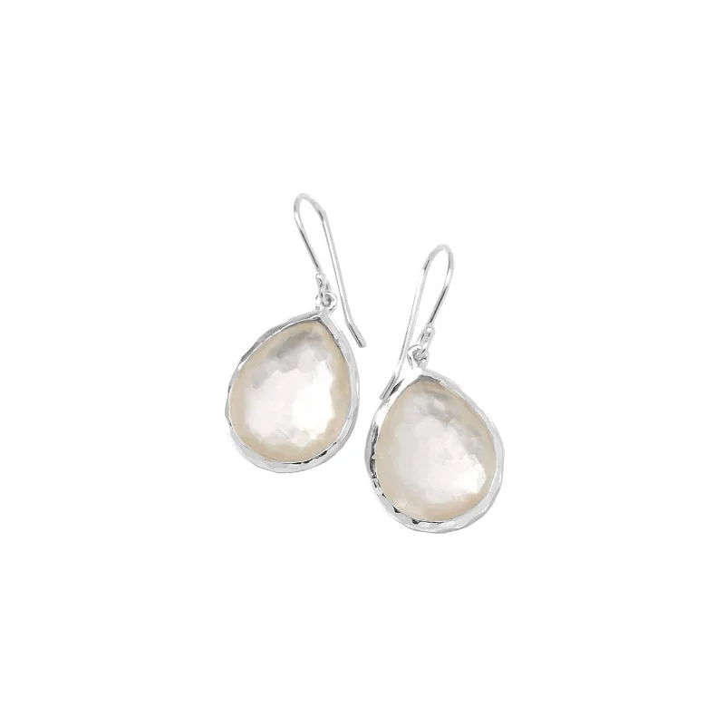 Shop Dazzling Jewelry At The Best Prices Teardrop Earrings in Mother of Pearl Doublet Shop Dazzling Jewelry At The Best Prices Teardrop Earrings in Mother of Pearl Doublet