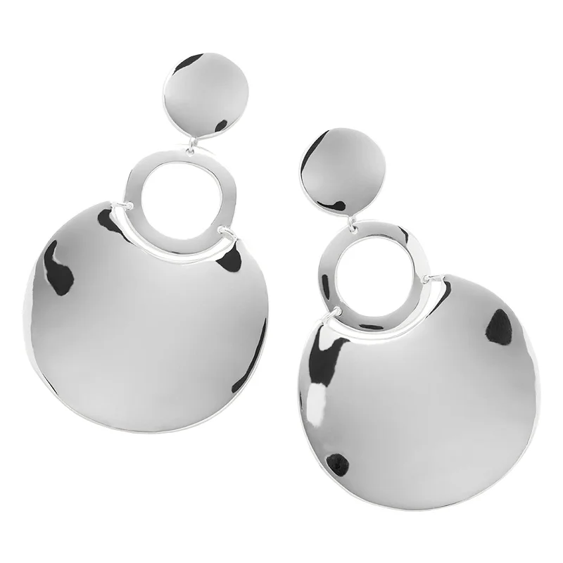 Bestselling Jewelry Now On Sale – Elevate Your Look Statement Wavy Disc Drop Earrings Bestselling Jewelry Now On Sale – Elevate Your Look Statement Wavy Disc Drop Earrings