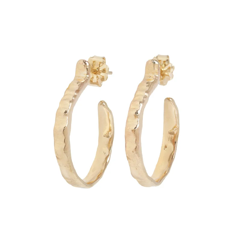 Flash Deals On Fine Jewelry – Shop Before It's Gone Small Gold Urchin Hoops