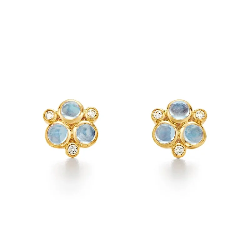 Shop Handcrafted Jewelry At Special Promotional Rates Temple St. Clair Blue Moonstone Trio Earrings Shop Handcrafted Jewelry At Special Promotional Rates Temple St. Clair Blue Moonstone Trio Earrings