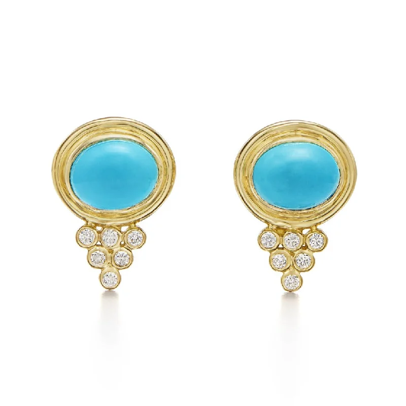 Seasonal Jewelry Sale – Upgrade Your Collection Temple St. Clair Classic Oval Pyramid Post Earrings Seasonal Jewelry Sale – Upgrade Your Collection Temple St. Clair Classic Oval Pyramid Post Earrings