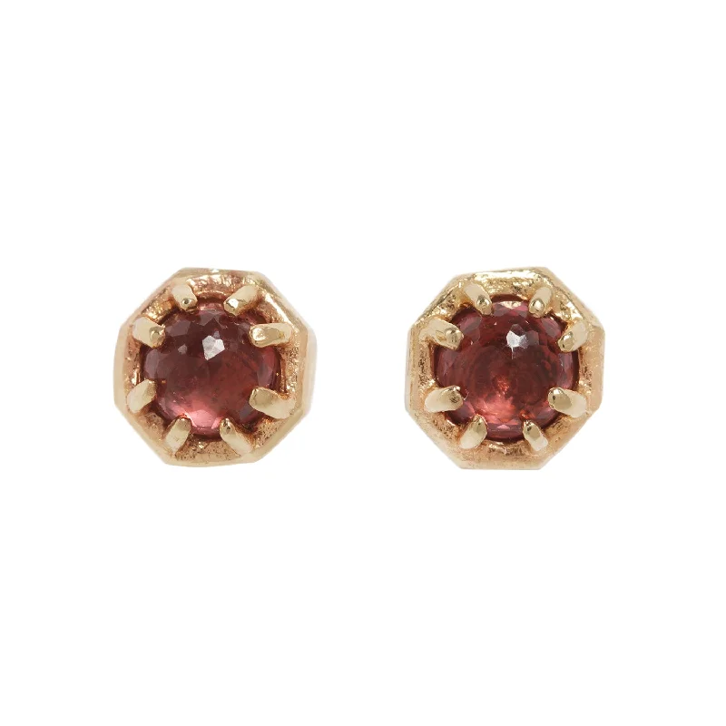 Special Deals On Handcrafted And Designer Jewelry Tiny Garnet Studs