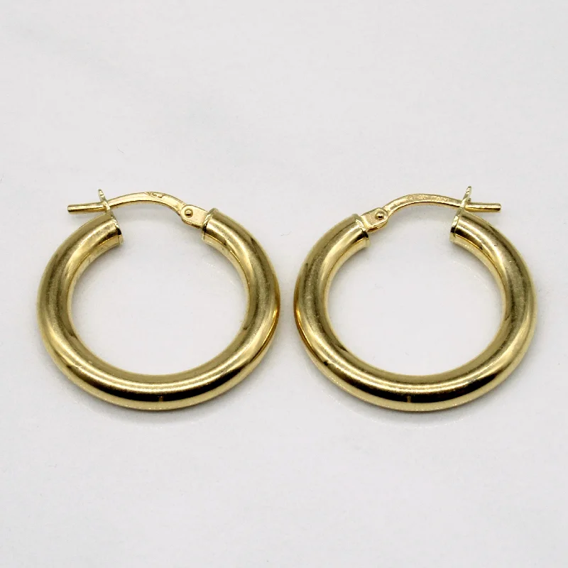 Luxury Meets Affordability – Jewelry Sale Live Now 10k Yellow Gold Hoop Earrings