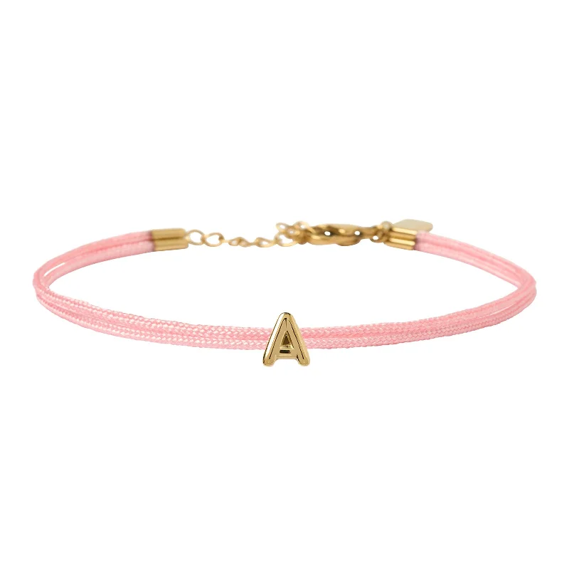 Holiday Jewelry Sale – Perfect Gifts At Great Prices Alphabet String Bracelet - Rose