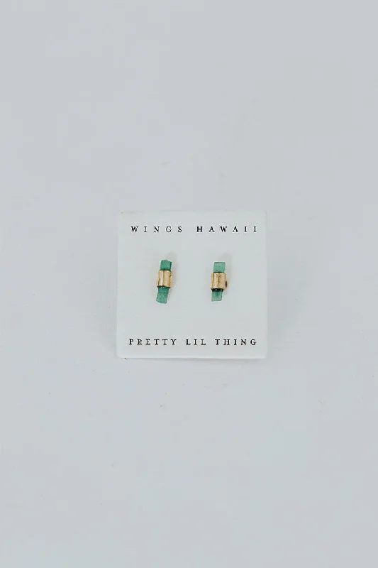 The Biggest Jewelry Sale Of The Year Is Here Banded Crystal Studs - Emerald