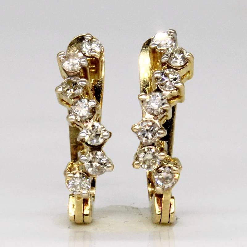 Luxury Meets Affordability – Jewelry Sale Live Now Diamond Huggie Earrings | 0.28ctw | Luxury Meets Affordability – Jewelry Sale Live Now Diamond Huggie Earrings | 0.28ctw |