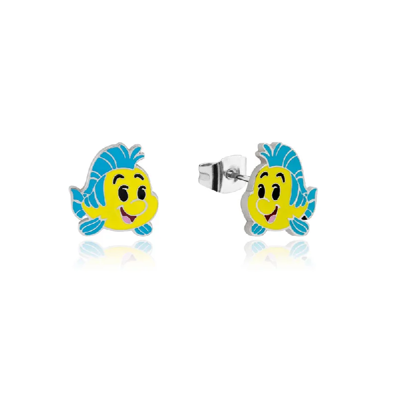 Dainty And Elegant Jewelry Now At Reduced Prices Disney Stainless Steel Flounder Stud Earrings Dainty And Elegant Jewelry Now At Reduced Prices Disney Stainless Steel Flounder Stud Earrings