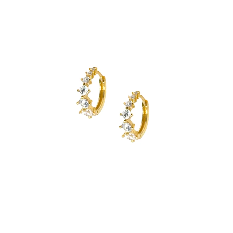 Trending Jewelry Styles Now At Limited-Time Discounts Gold Aurora Hoop Earrings