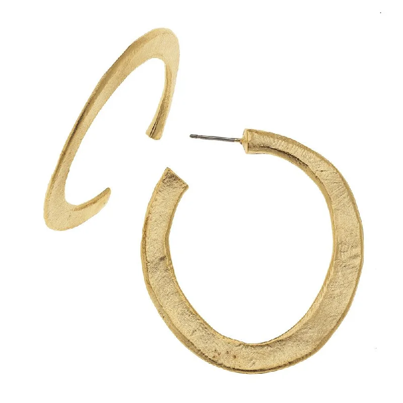 Exclusive Jewelry Offers – Shine For Less Gold Hoop Earrings