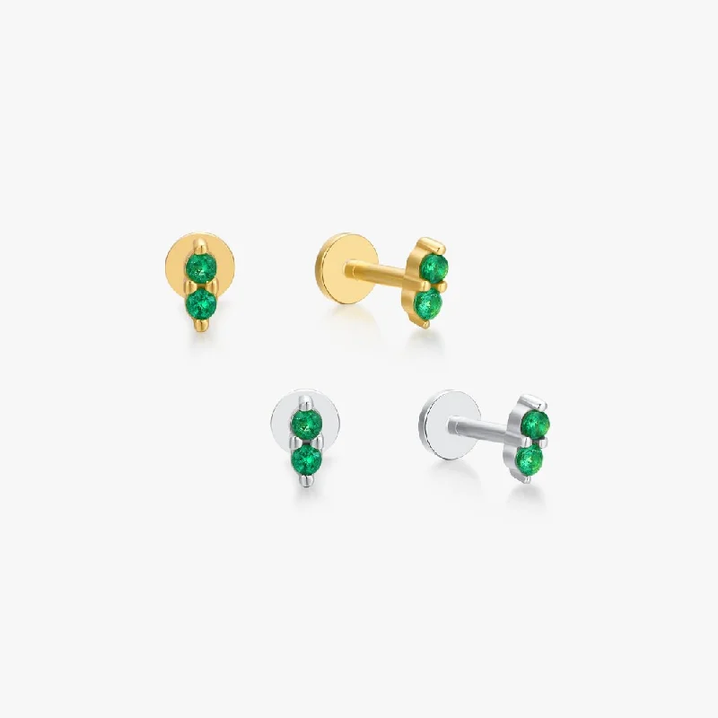 Timeless Elegance Now At Special Discounts Green Mini Shimmer Sterling Silver Threadless Flat Back Studs Timeless Elegance Now At Special Discounts Green Mini Shimmer Sterling Silver Threadless Flat Back Studs