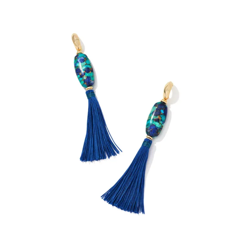 Elegant Rose Gold Jewelry For A Stylish Touch Kendra Scott Insley Gold Statement Earrings in Blue Mix Elegant Rose Gold Jewelry For A Stylish Touch Kendra Scott Insley Gold Statement Earrings in Blue Mix