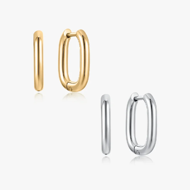 The Ultimate Jewelry Sale – Shop Premium Styles Mini Rectangle Huggies