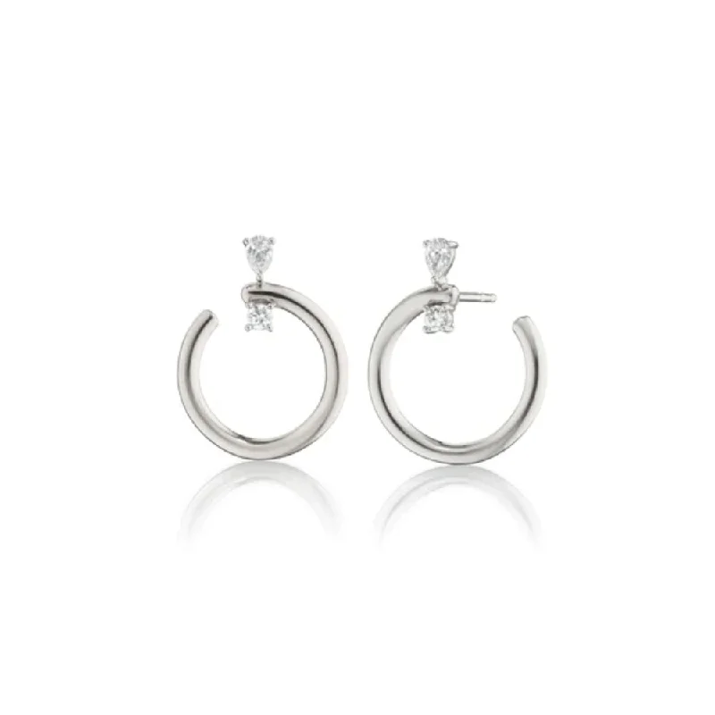 Shop High-Quality Jewelry At Jaw-Dropping Discounts Monica Rich Kosann Midi Galaxy Wrap Hoop Earrings with White Sapphires Shop High-Quality Jewelry At Jaw-Dropping Discounts Monica Rich Kosann Midi Galaxy Wrap Hoop Earrings with White Sapphires