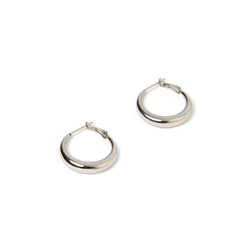 Luxury Jewelry Sale – Elegant Styles At Unbeatable Prices Riley Silver Hoop Earrings - Small