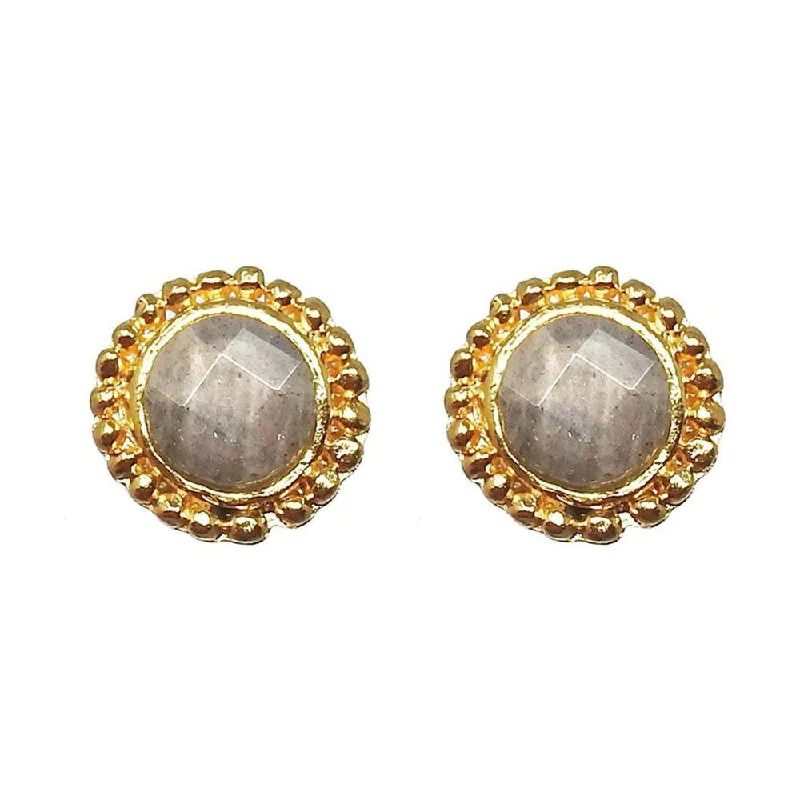 Affordable Elegance – Special Jewelry Sale Now Live Round Stud with Labradorite