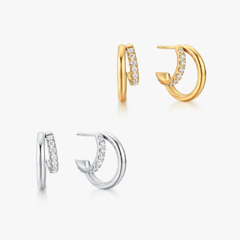 Best Jewelry Sale – Shop Exclusive Designs Now Seeing Double Hoops