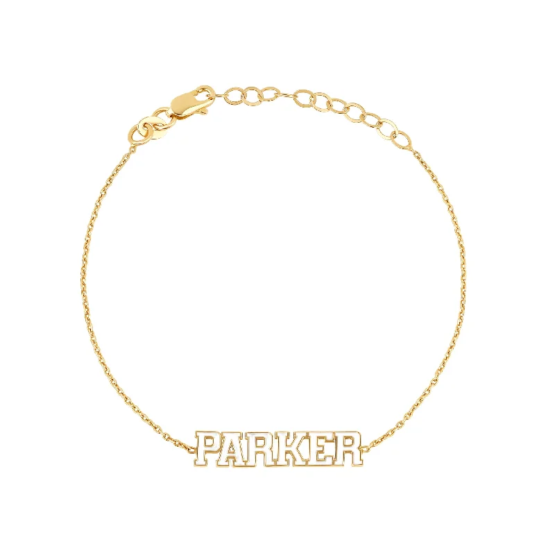 Limited Stock On Premium Jewelry At Low Prices Enamel Custom Name Bracelet