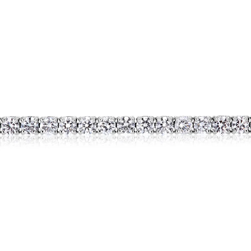 Special Deals On Handcrafted And Designer Jewelry 4.65 CTW Lab Diamond Tennis Bracelet