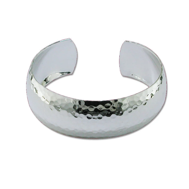 Affordable Elegance – Special Jewelry Sale Now Live Classic Hammered Cuff Bracelet