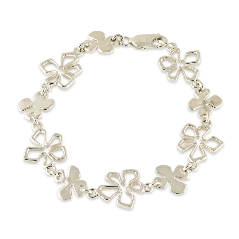 Affordable Glamour – Premium Jewelry For Less Tiki Flower Bracelet